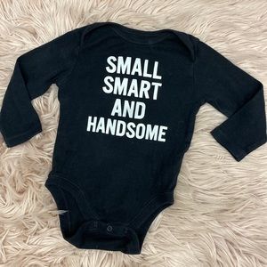 Small, Smart & Handsome Onsie